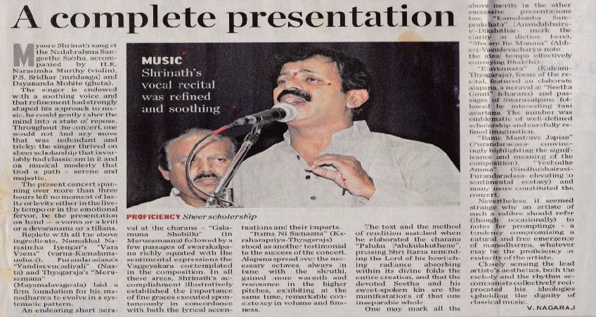 Star of Mysore Article